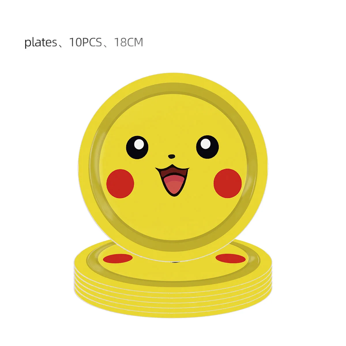 Pokemon Pikachu Party-Dekorationsset: Pappbecher, Teller, Servietten, Tischdecke, Geburtstagszubehör, verschiedene Ausführungen verfügbar