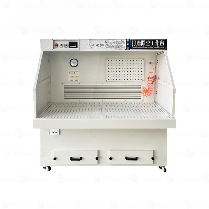 Frequency conversion grinding dust removal table, carbon brazing grinding vacuum suction table