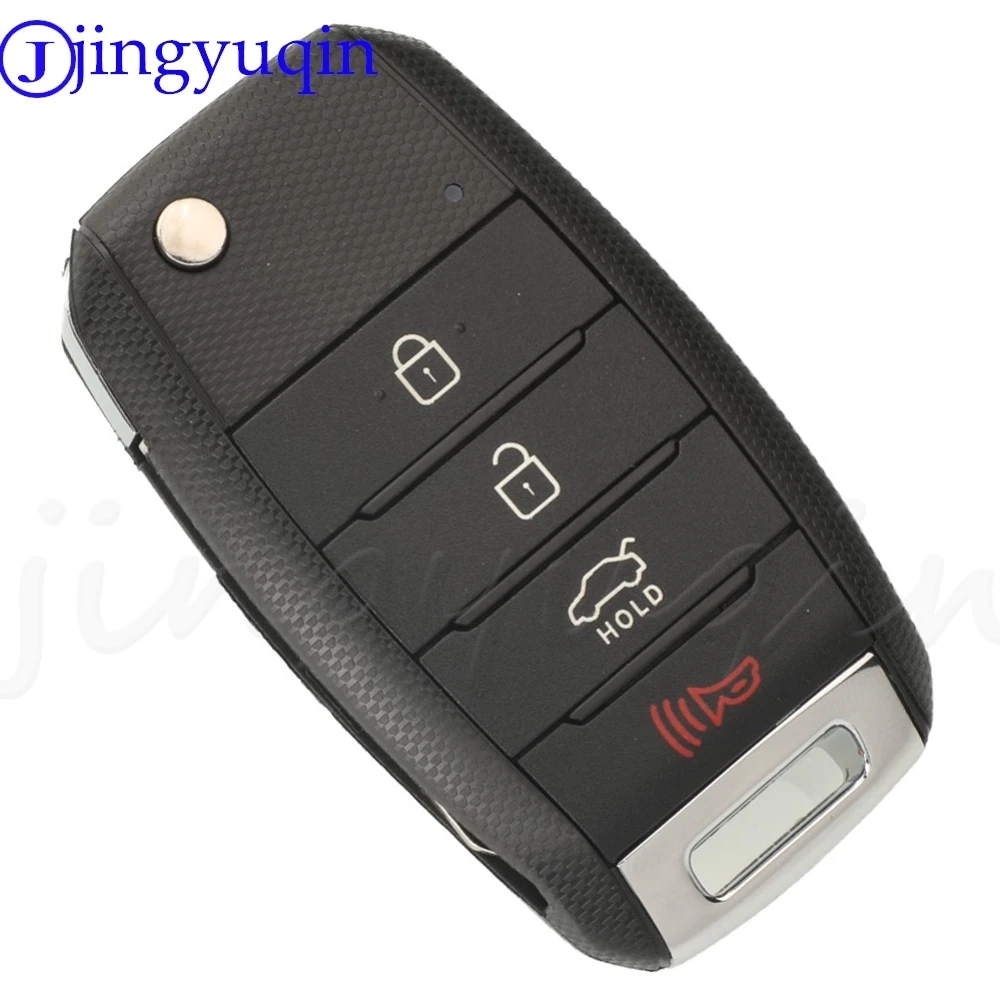 JYQ OSLOKA-875T Remote Flip Car Key 433MHz 4D Chip For KIA Forte 2017 2018 2019 95430-A7200 Auto Fob Control 95430-A7201 HYN14R