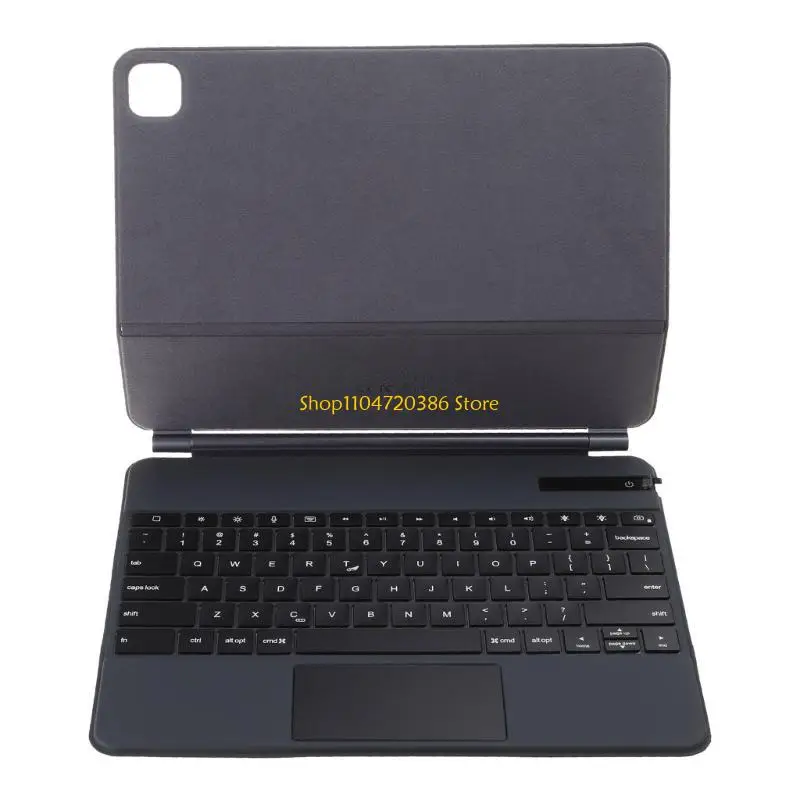 K0EA Magnetic Keyboard for Case for  10.9" 11" /  12.9" Tablet Bluetooth-compatible Detachable Keyboard Leather Cover