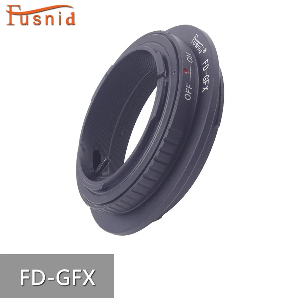 

Адаптер объектива FD-GFX для объектива с креплением Canon FD для беззеркальной цифровой камеры Fujifilm G-Mount GFX, таких как GFX 50S GFX 50R и т. д.