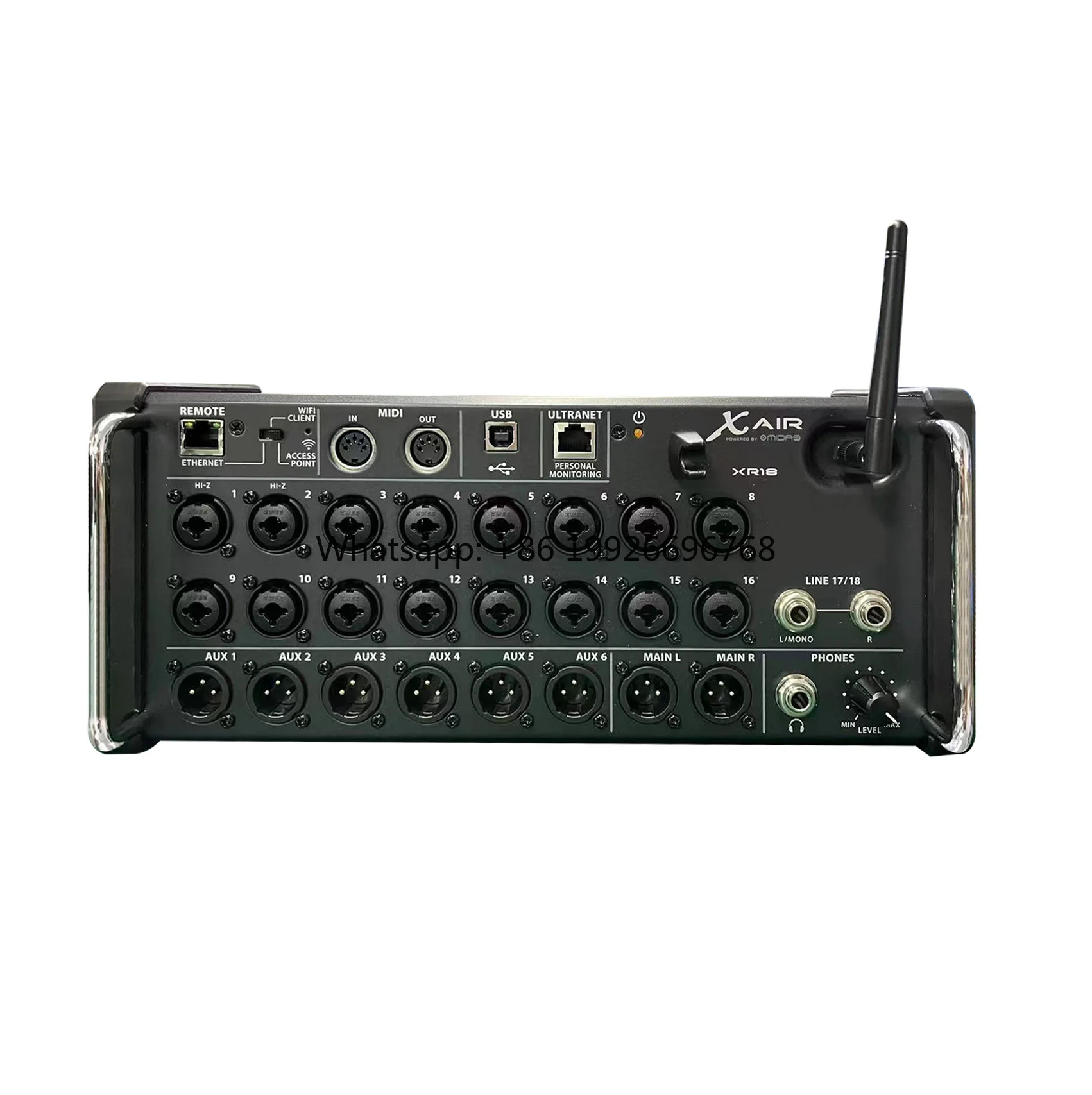 

Brand New Xair18 Sound Controller XR12/XR18 Fan 18 Channel Digital Audio Mixer Integrated WiFi Module/USB Stereo Recorder Metal