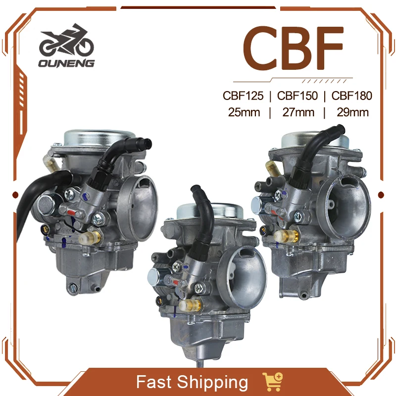 

Motorcycle Carburetor Carb 25mm 27mm 29mm For CBF CB GL Honda Titan CBF125 CBF150 CBF180 CB150 GL150 Off Road Vehicle Carb
