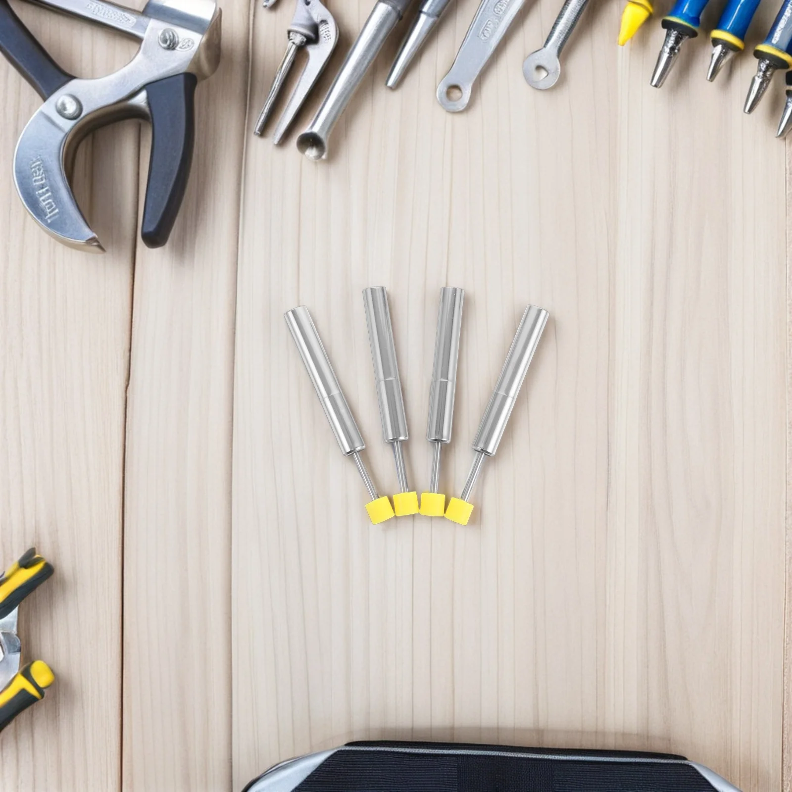 

4Pcs Universal Trash Can Damper Soft-Close Hydraulic Piston Replacement for Kitchen Garbage Can Lid Quiet Closing Silent Lid