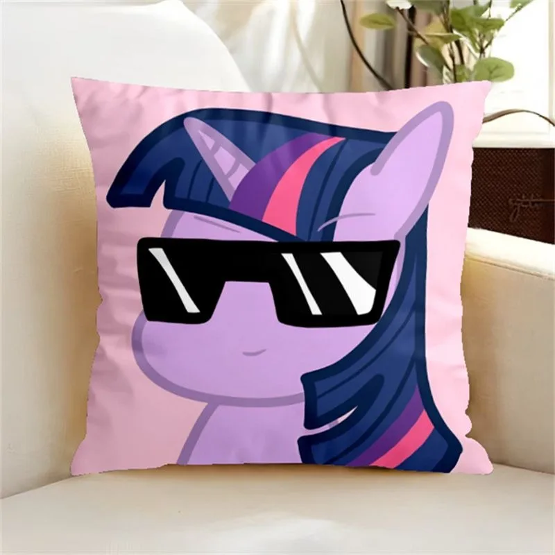 My Little Pony Twilight Sparkle Cartoon Cartoon Surrounding Girl Pillow INS High Beauty During The Pillow Pillow Vehicle