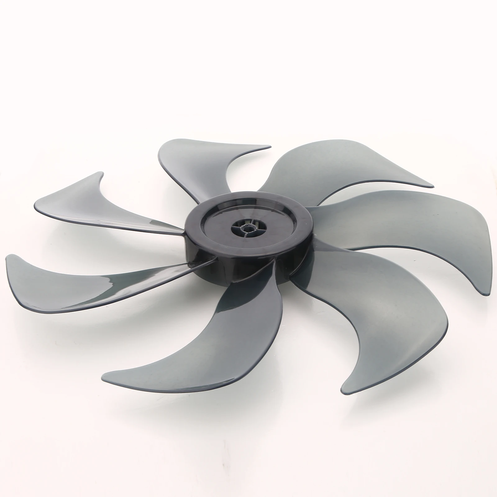 Hélice de ventilateur silencieuse en plastique, 3/5/7 feuilles, avec couvercle d'écrou, pour ventilateurs de sol ménagers, accessoire de ventilateur de Table