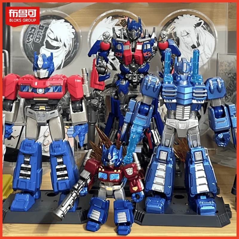 Transformers Vol.6 Blokees caja ciega películas de animación juguete periférico Idw Megatron Swoop modelo móvil figura colección regalo