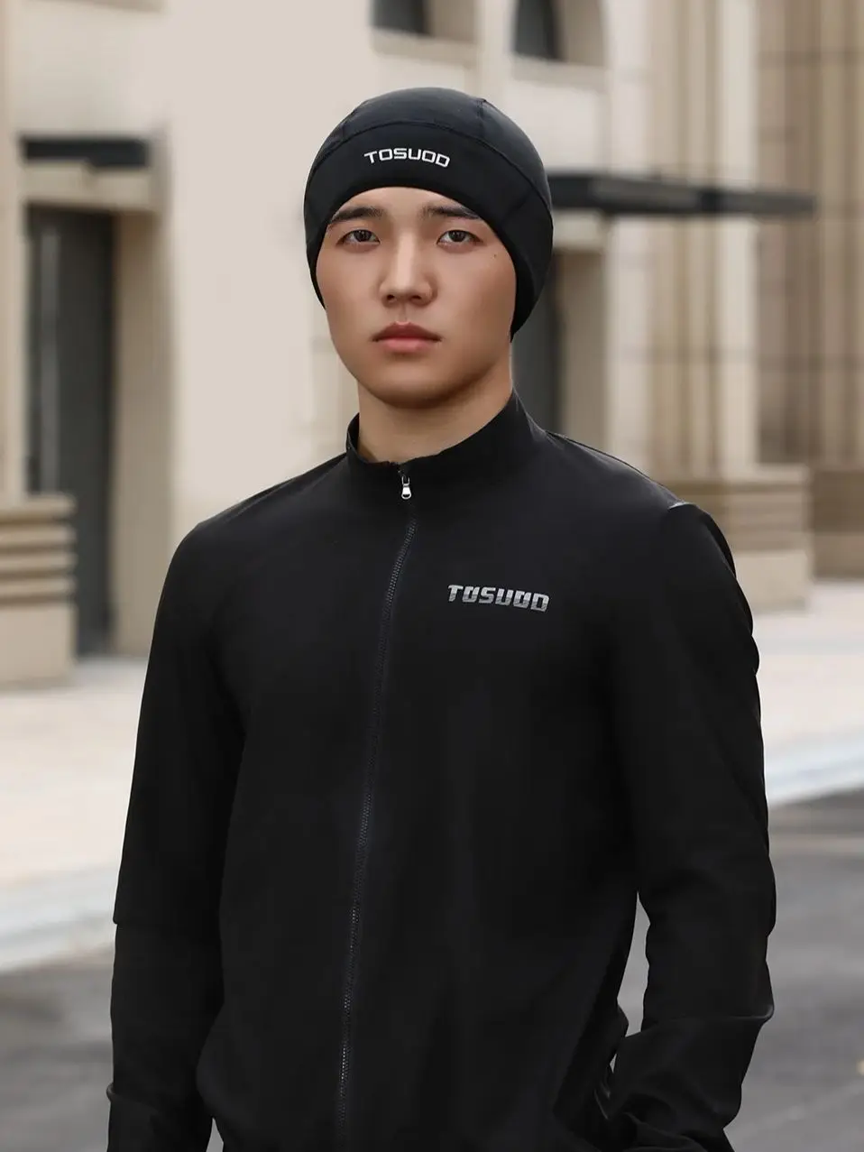 AliExpress TOSUOD Winter Thermal Cap Windproof Warm Cycling Headgear Running Skiing Motorcycle Bike Sports Cycling Hat
