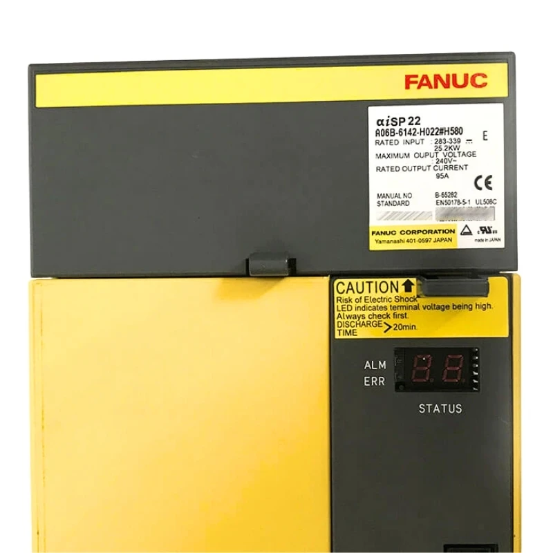 

Fanuc A06B-6142-H022#H580 Servo Drive Tested ok Fast Shipping