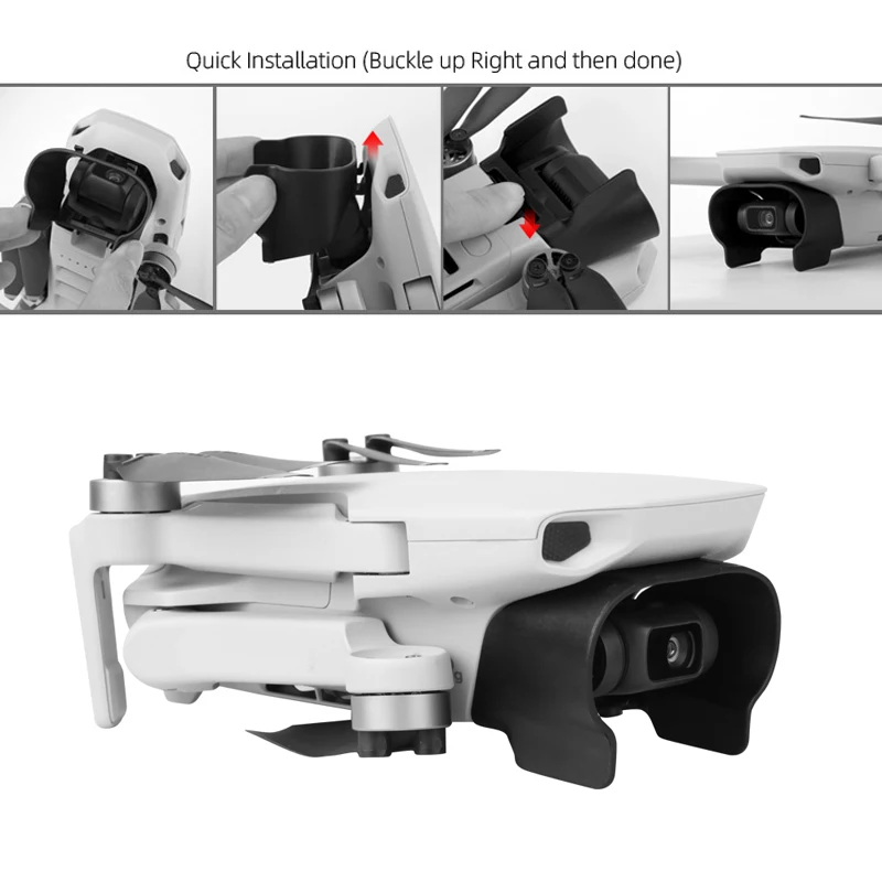 Enhanced Visibility Mavic Mini Lens Hood Easy Installation Drone Sunshade Protects Lens And Gimbal Improved Aerial Photography