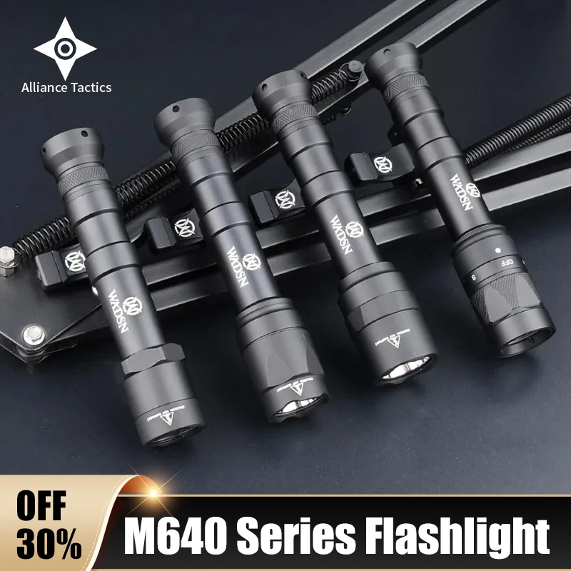 M600B Scout Flashlight M640C M640U Surefire Weapon Lamp Toys Hunting Strobe Mount Pistol Keymod Picatinny Rail Accessories Tool