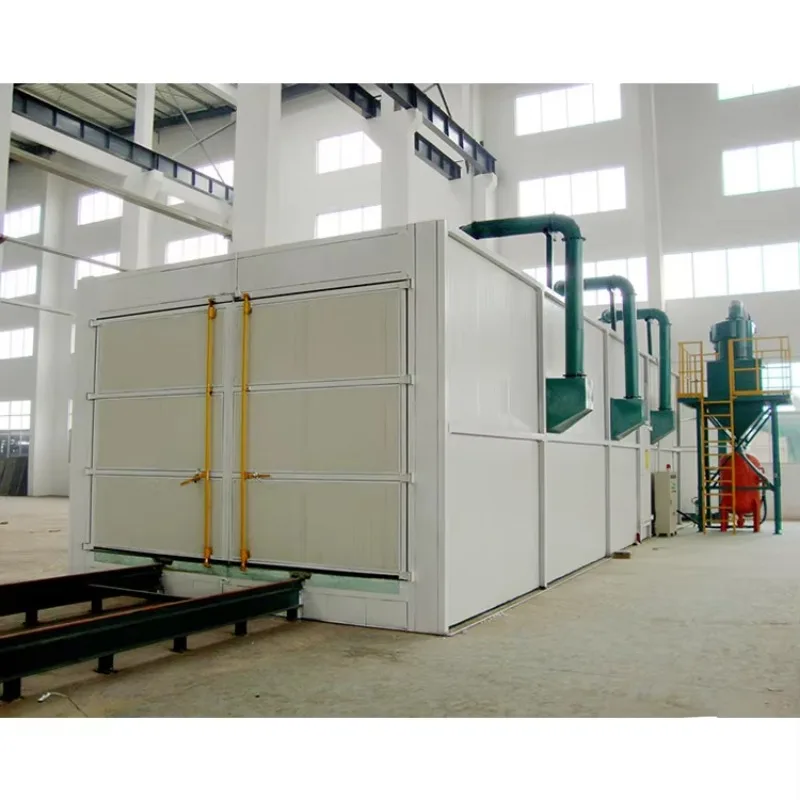 Sand Blaster Sand Blasting Room  Container Sandblasting Room Booth with Recycling System