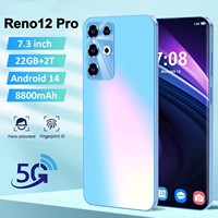 2025 Newest Reno 12 Pro 5G Smartphone 22GB+2TB Cheap | Snapdragon 8 Gen2 Gaming Phone 108MP Camera Dual SIM Global Version