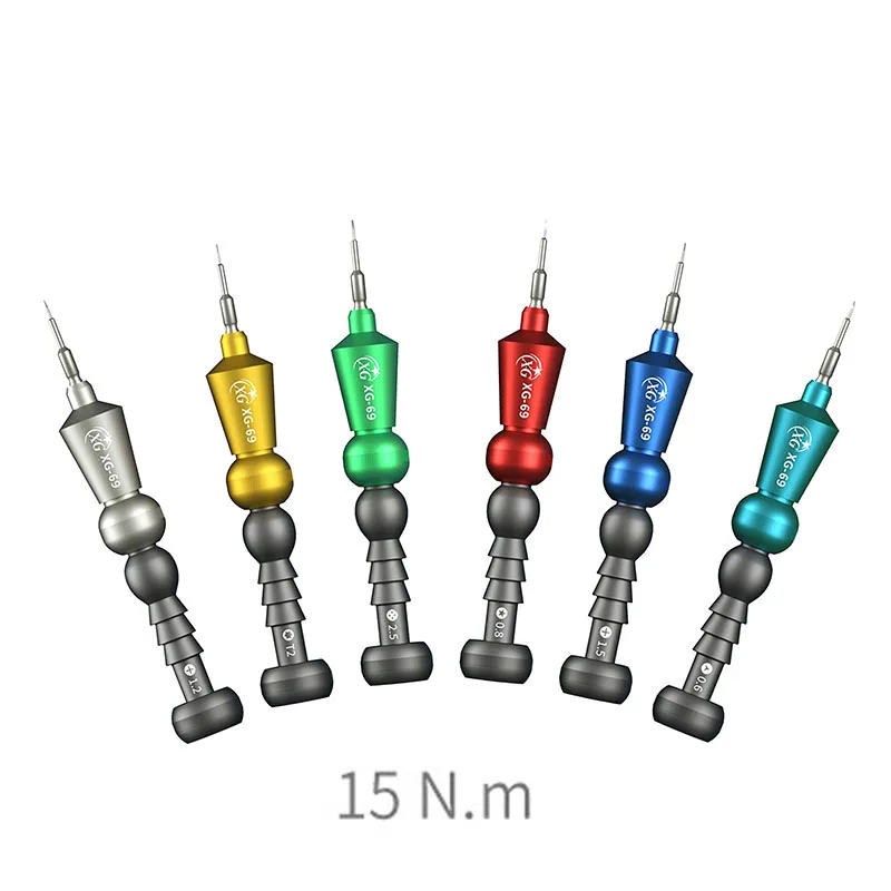 1Pcs/6Pcs Set 15N,m Fixed torque screwdriver kit for iphone Samsung xiaomi huawei android Mobile Phone Repair hand tools