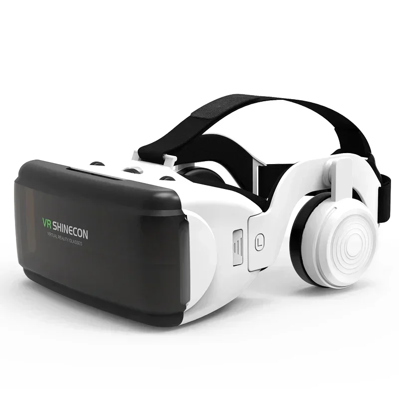 

VR Glasses Virtual Reality 3D VR Glasses Google Cardboard Headset for Use with Smartphone Android Virtual Glasses with Gamepad