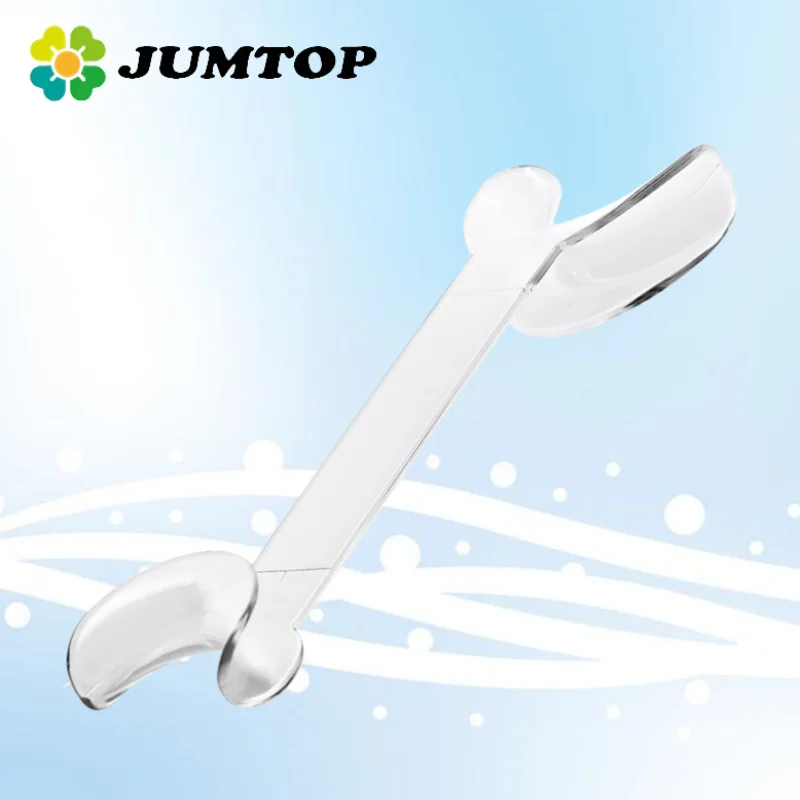 

JUMTOP Dental Orthodontic Teeth Mouth Opener Dentist Tool T-Shape Double Head Retractor Mouth Opener