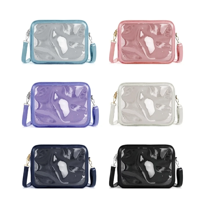 Cute-Lolita Purse-Satchel Girl Ita Bag Women Transparent Crossbody Bag