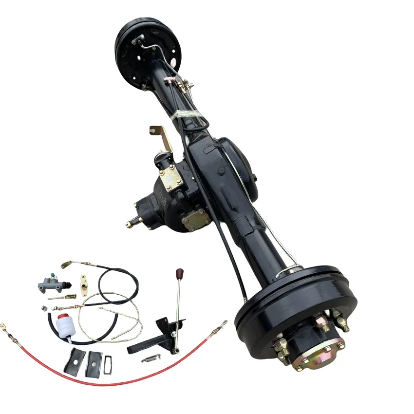

Heavy extra power king suspension oil brake rear axle for three wheeled motorcycle tricycle