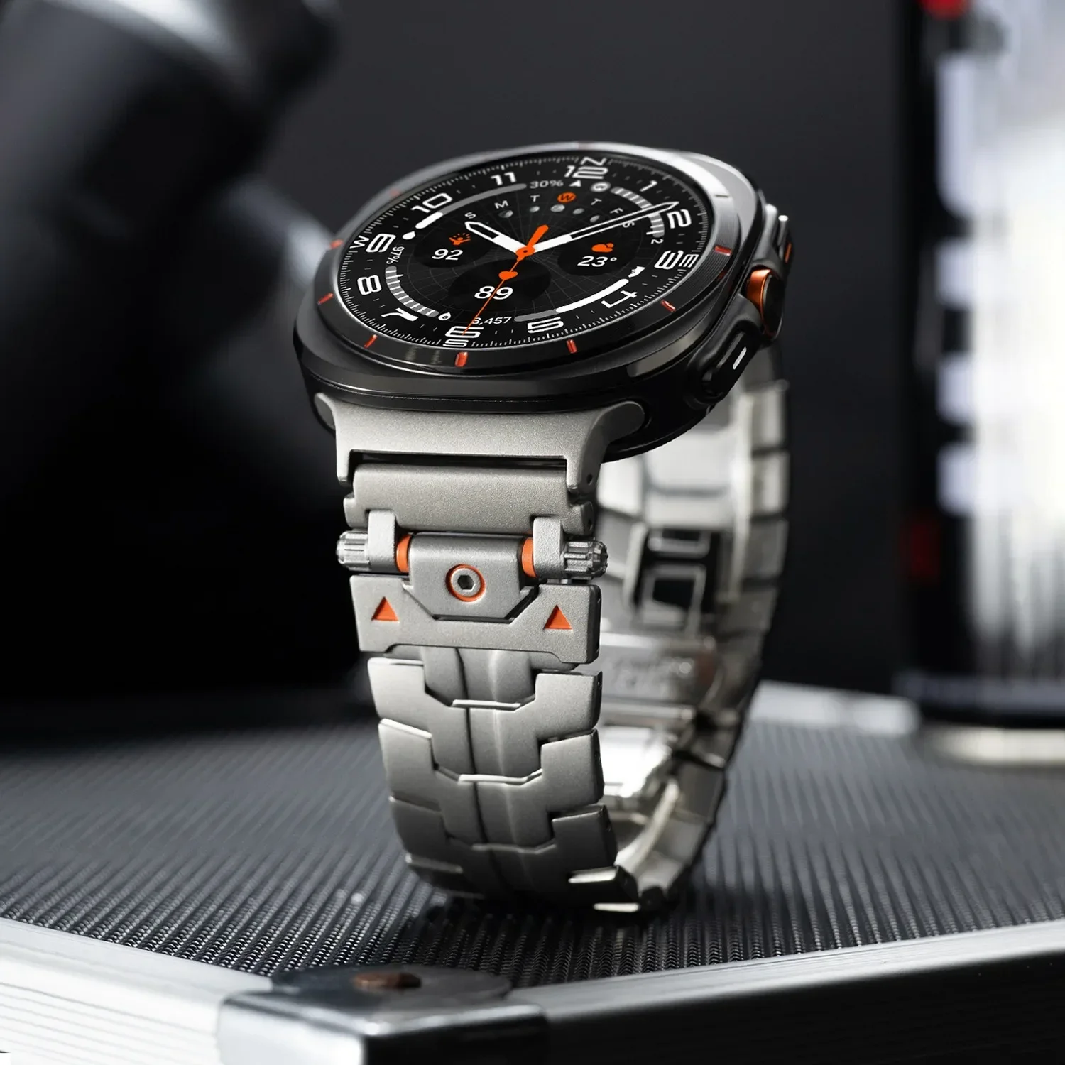 

Metal Stainless Steel Strap for Samsung Galaxy Watch Ultra 47mm Band Accessories for Galaxy Watch Ultra 47mm Replaceable Strap