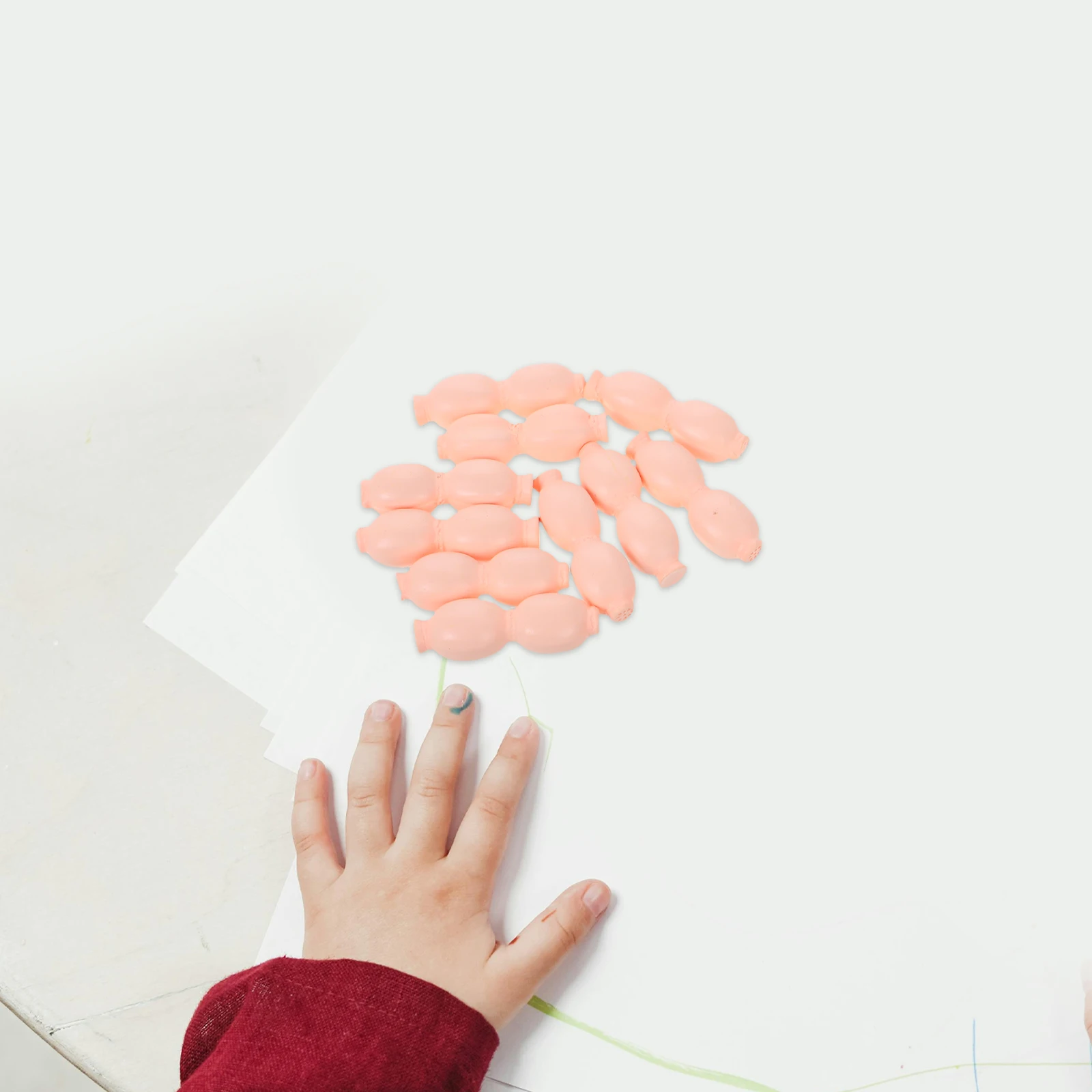 

10pcs Miniature Realistic Vegetables Accessories Simulated Lotus Root Resin Dollhouse Kitchen Food Toys Decor