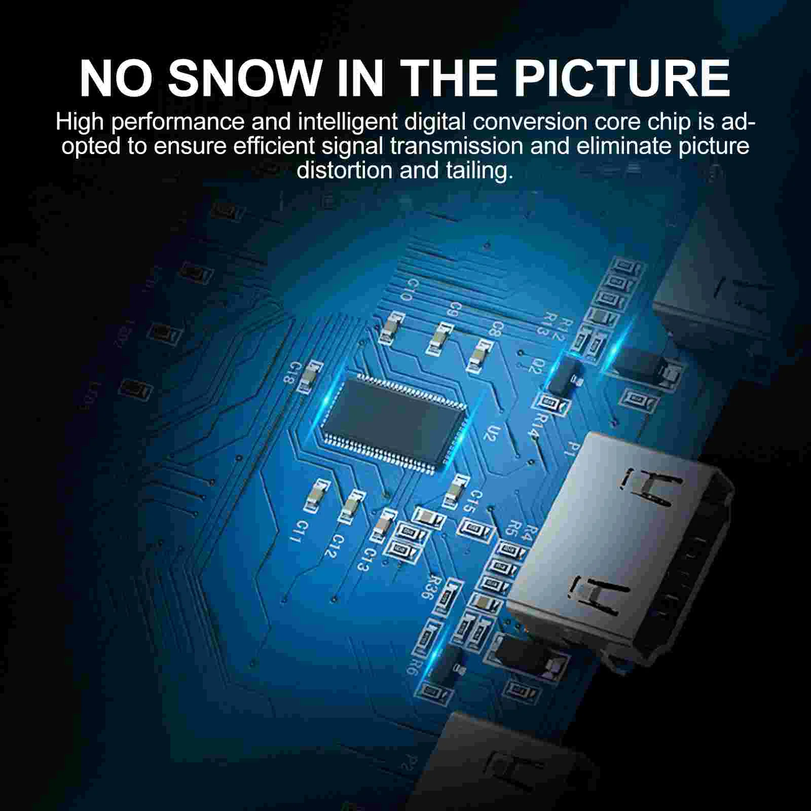 Vga Cable Office Supplies Adapter Converter Video High-definition Abs Home Multi Function Output