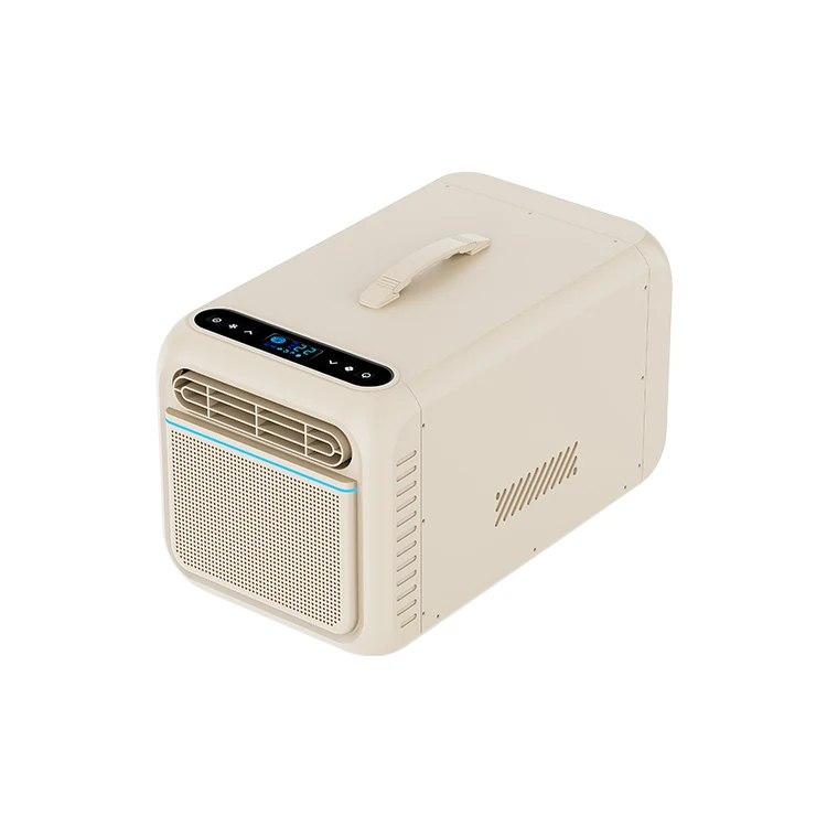 Mini Portable Air Conditioner 2300 BTU 220V Ultra-Light 11kg Mobile AC Unit for Personal Camping Tent RV Bed & Office Desk