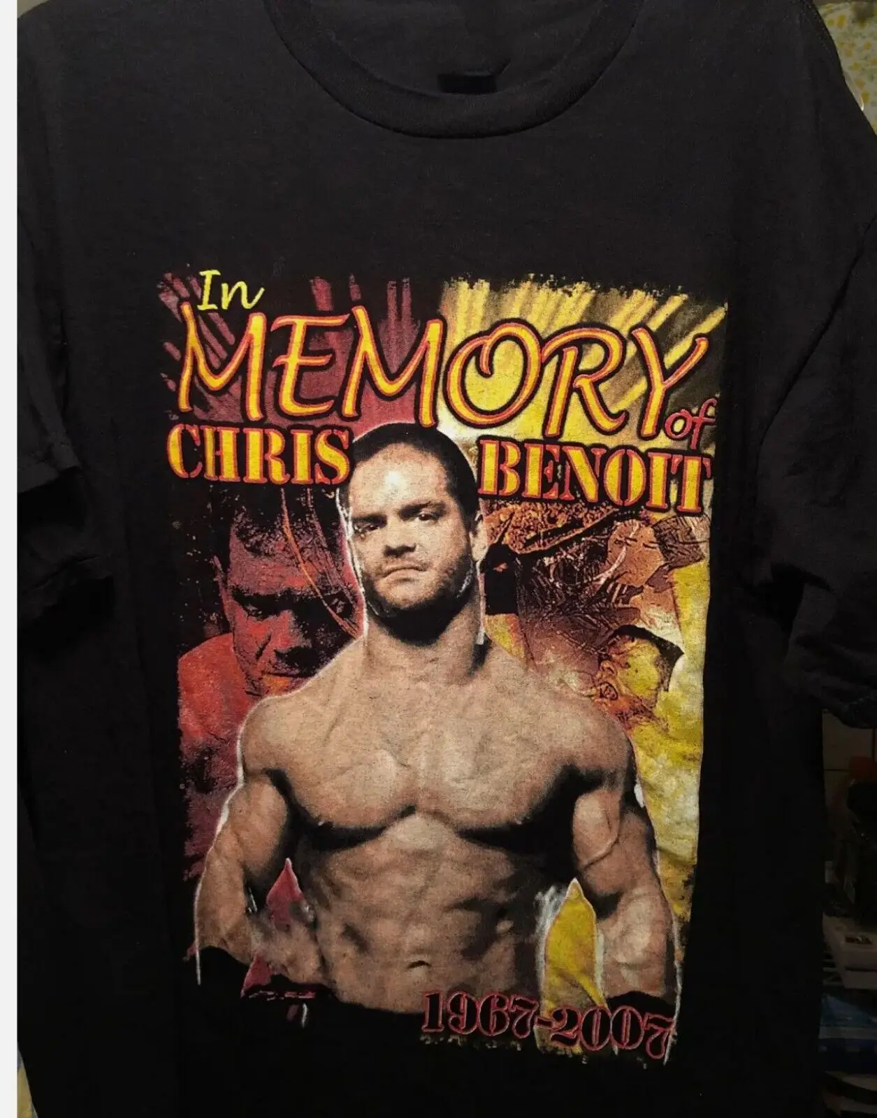 Bedankt Voor De Herinneringen Chris Benoit Cadeau Voor Fan S-2345XL T-Shirt