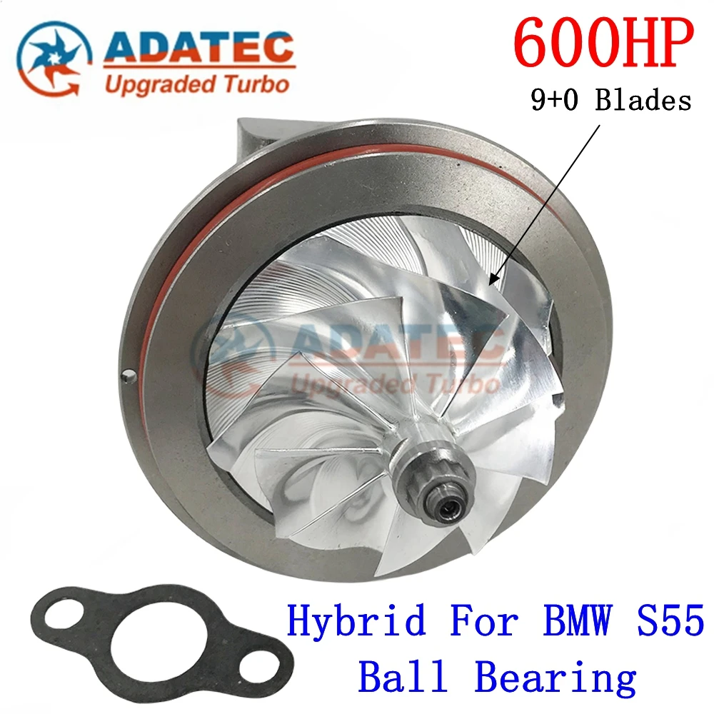 600HP Turbo CHRA TF035HL 49335-02000 49335-02053 Upgrade Hybrid Turbine Cartridge for BMW 3er 4 Coupe F30 M4 S55 Engine 317KW 43