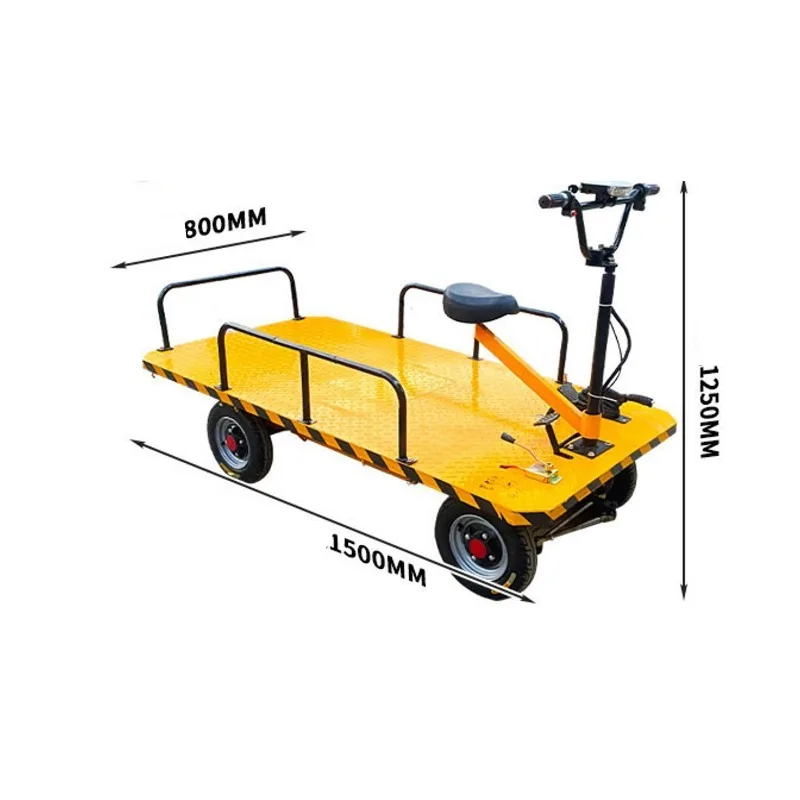 

Electric three or four-wheeled flatbed car, three-wheeled inverted ride, truck elevator