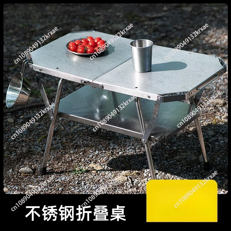 Picnic BBQ table Camping table Folding table 2nd generation foldable portable camping outdoor