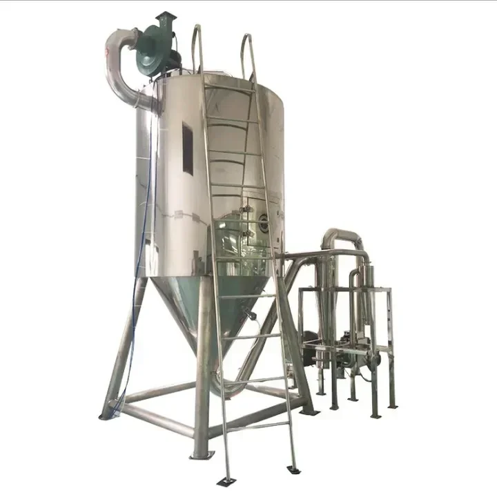 Industrial Stainless Steel Electricity Heating Centrifugal Spray Dryer For Seasoning Meat Protein Soybean Peanut Protein