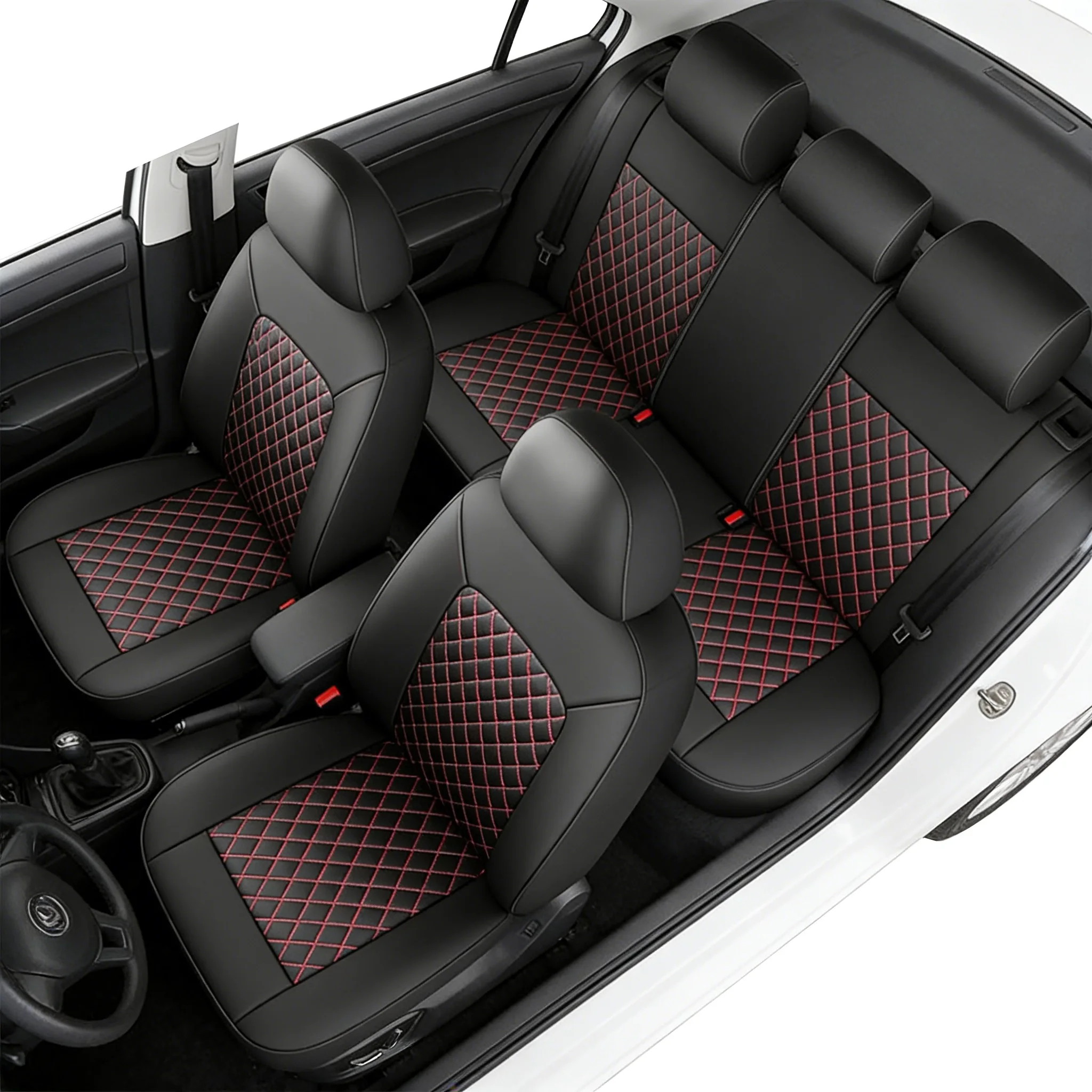 5-seater car seat covers For Alpine Fully enclosed protective seat, suitable for all seasons, durable and easy to clean
