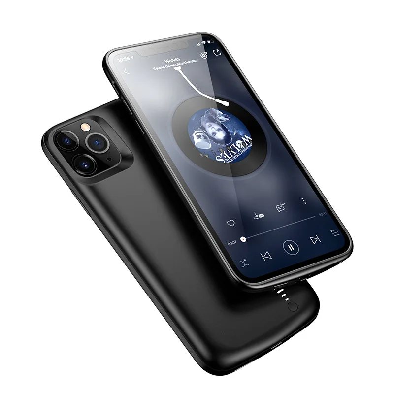 6000mAh For Iphone11/11Pro/11ProMax Wireless Power Bank Portable Mobile Power Supply Battery Charger Cases