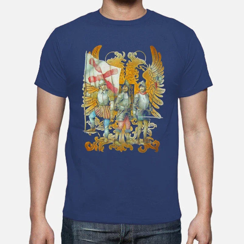 Spanish Empire Flanders Tercios T Shirt. High Quality Cotton, Loose, Big Sizes, Breathable Top, Casual T-shirt S-3XL