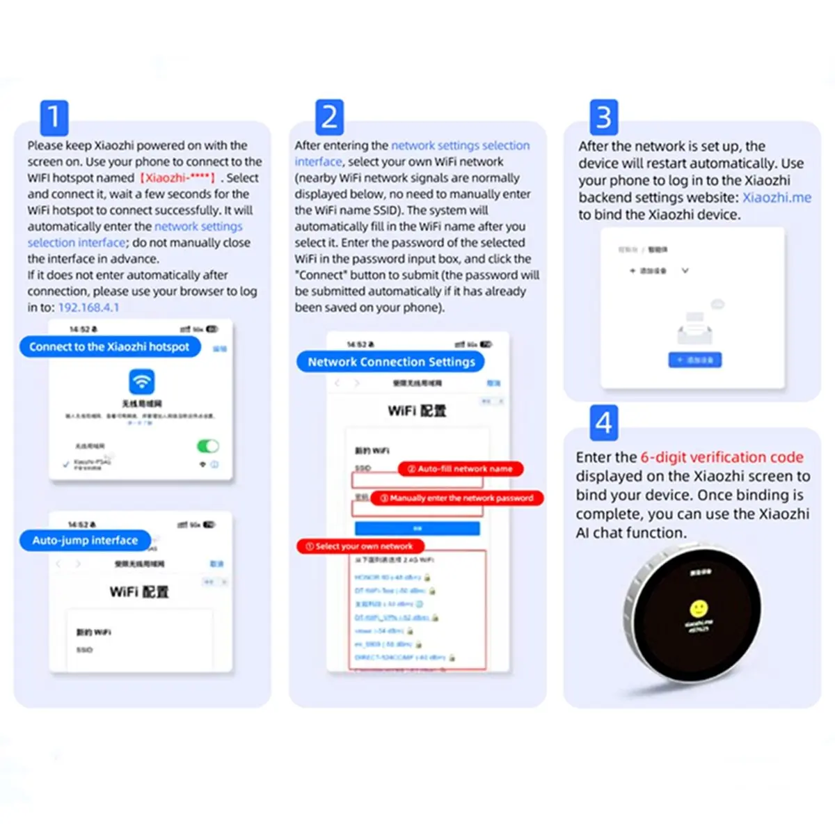 

(ABGQ) ESP32-S3 Development Board 1.85inch Round Touch Screen Support XiaoZhi AI Voice Interaction 2.4G WiFI BT