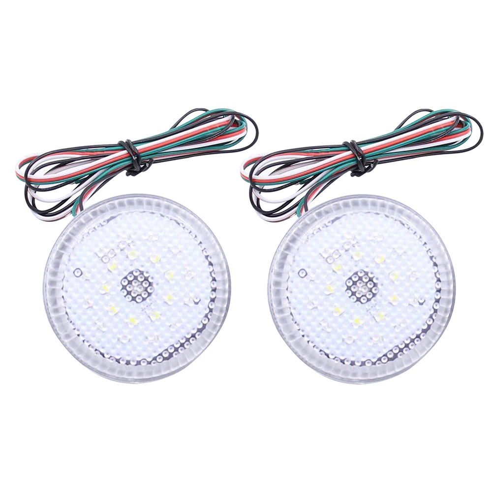 For Toyota Corolla 2009-2010 LED Tail Rear Bumper Reflector Lights Brake Lamp Car Accessories