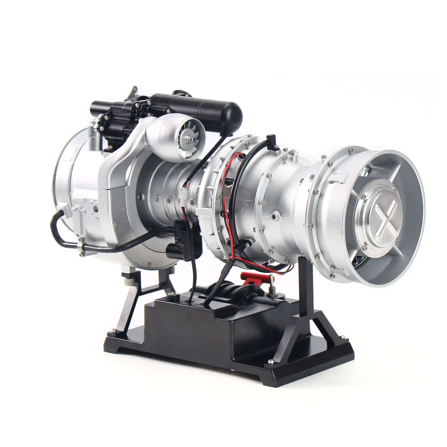 

Black Hawk Helicopter Alloy Turboshaft Engine Kit TECHING DIY Electric Model Copy Classics DM136 470+ Parts Motor Metal Gears