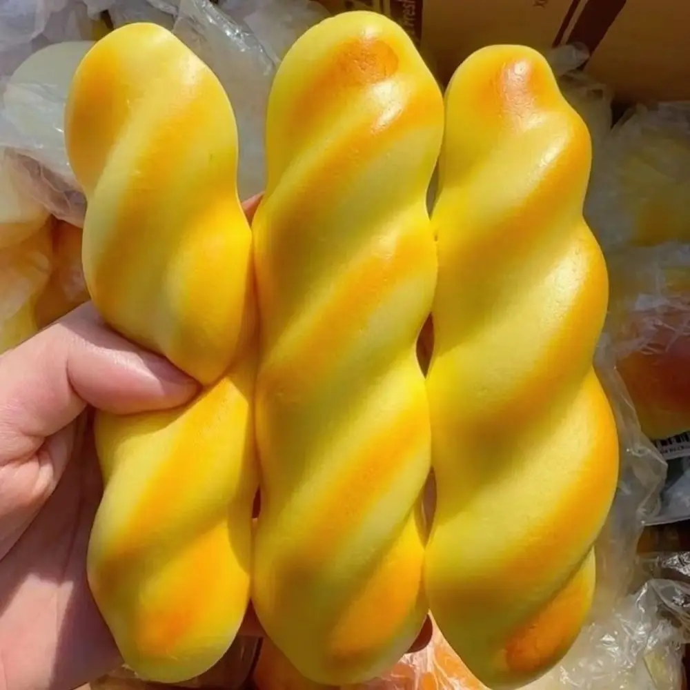 1pc Durable Slow Rebound Bread Squeeze Toy Wet Soft Soft Sticky Pinch Toy Sensory Fidget Toy Funny Gift