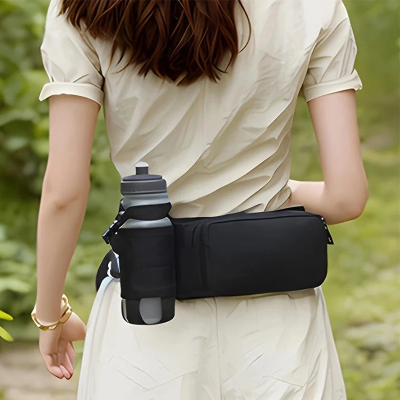 Sport Waist Bag Running Belt Sport Cycling Travel Workout Crossbody Portable Pouch Pack Hands-Free Mini Camera Wallet Bum Bags