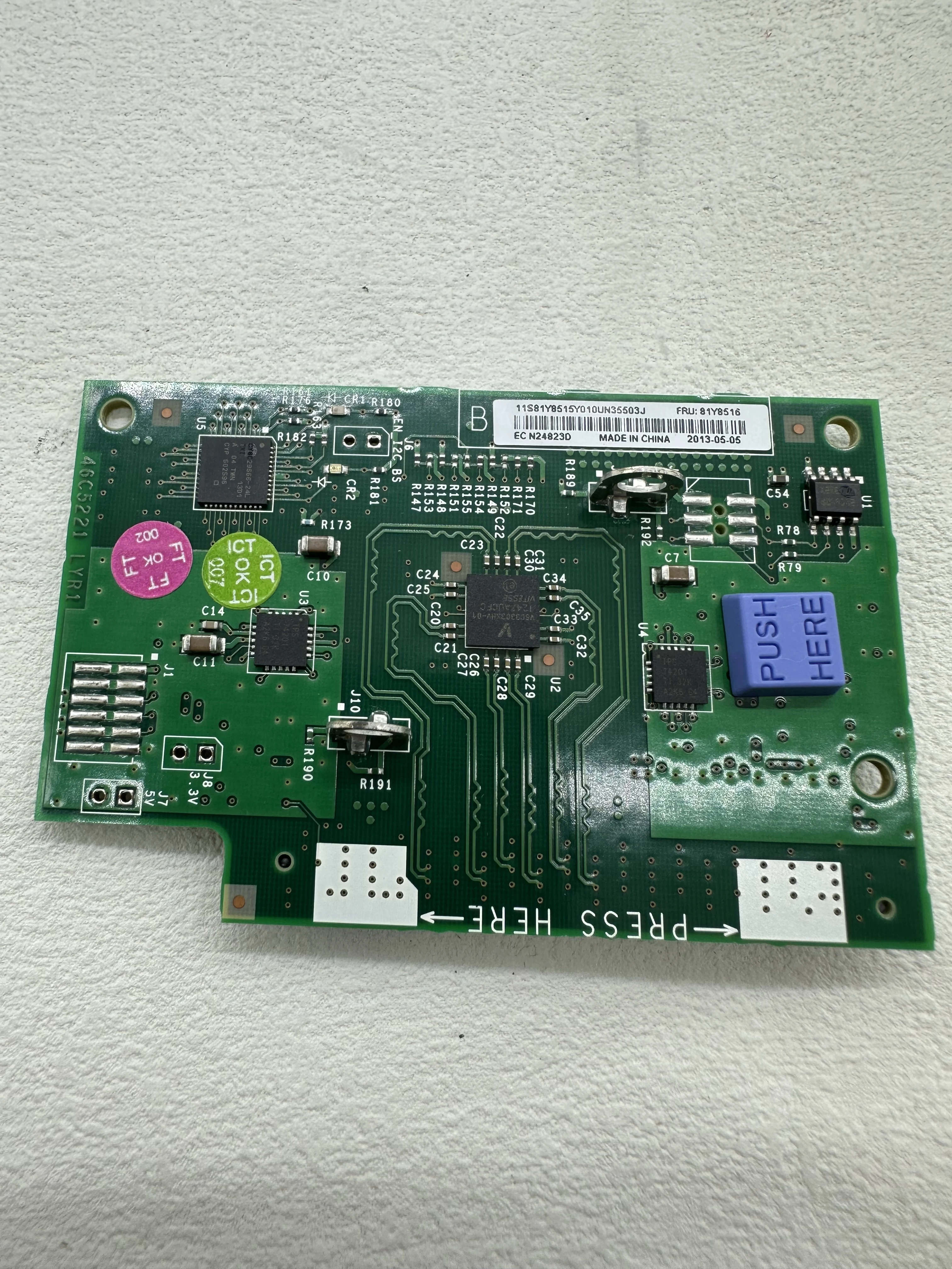 used SAS CONNECTIVITY CARD CIOV EXPANSION CARD (81Y8516)
