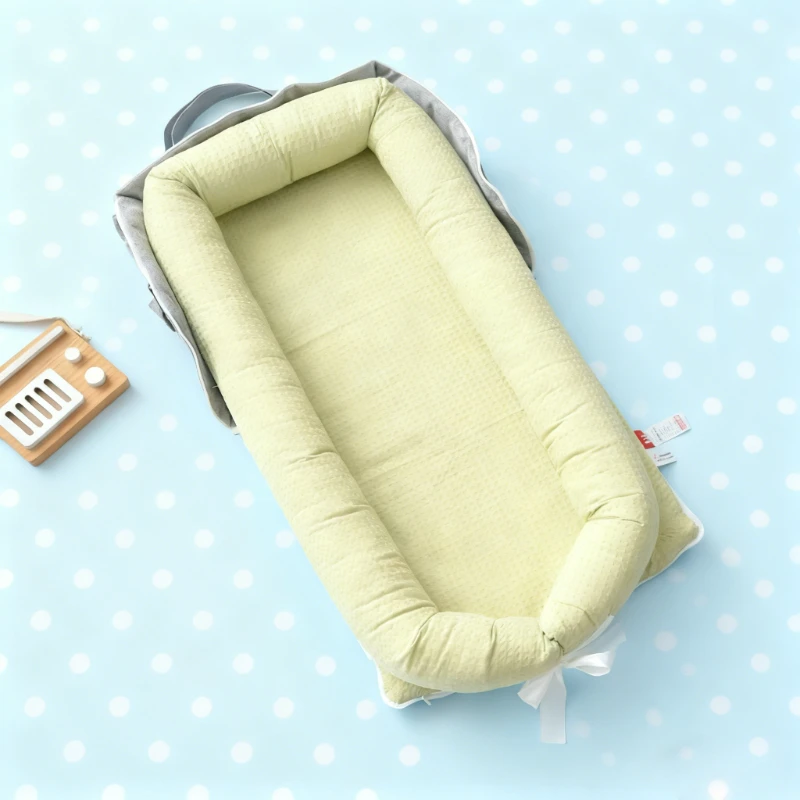 

2026 New Backpack Baby Crib with Adjustable Rope Foldable Design Baby Beds Lightweight Baby Sleeping Basket