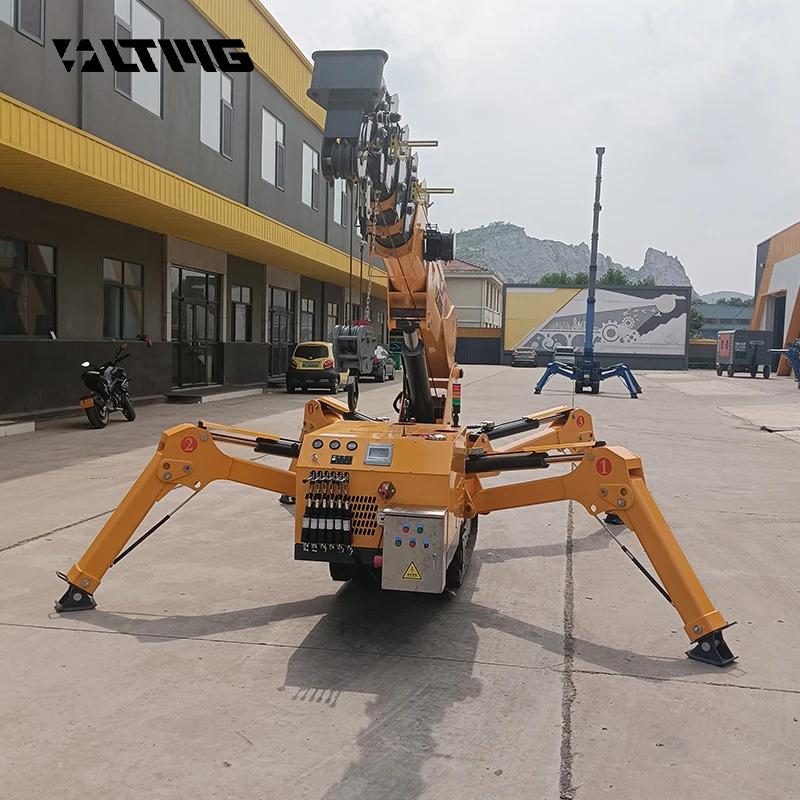 LTMG Spider Crane 3ton 5 Tons 8t آلات رفع الديزل الكهربائية Spider Crawler للبيع #2