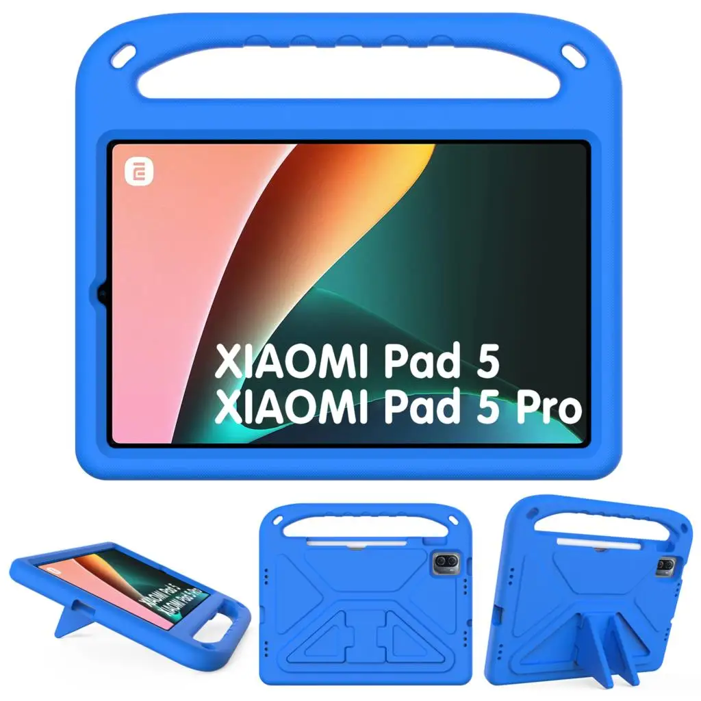 

Case For Xiaomi Mi Pad 5 Pro Shock Proof EVA Full Body Tablet Stand kids Cover for MiPad 5 Pro 2021 Tablet 11 Inch mipad5