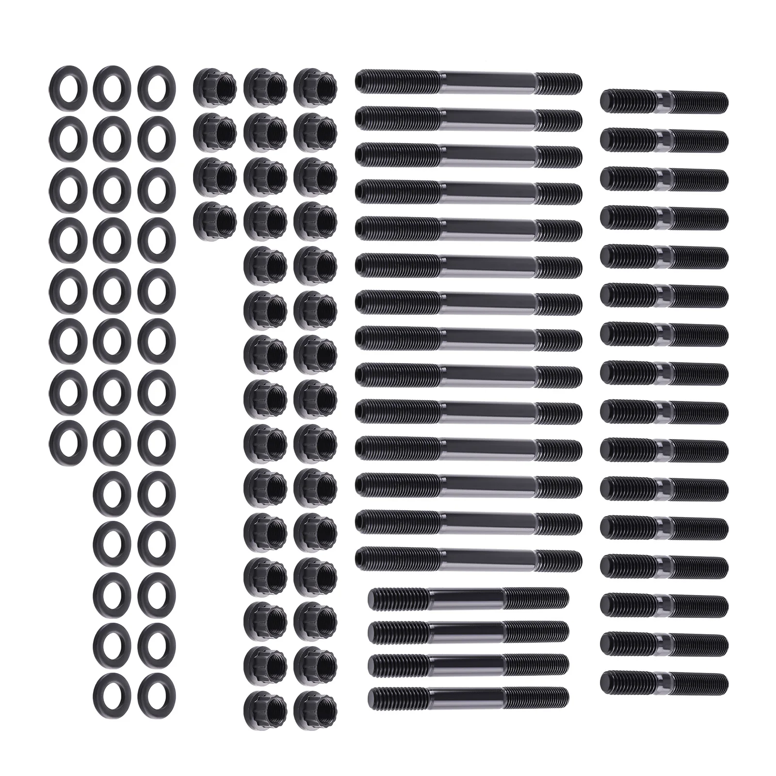 

Cylinder Head Stud Set for Chevy 400 350 327 307 305 283 265 262 SBC 134-4001