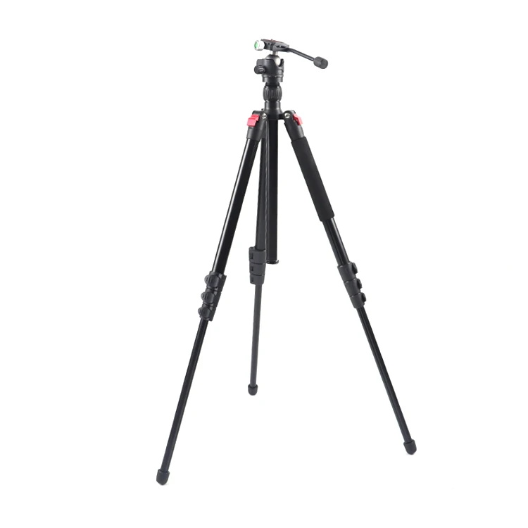 Aluminum Alloy shooting tripod mini tripod with ball head 360 rotating camera stand for digital camera AKS264+LG36