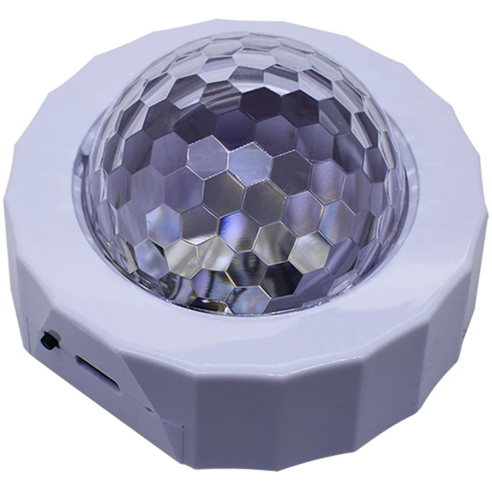 

2Sets Mini Disco Ball Car Interior Light LED Atmosphere Lamp USB Charging Car Lights for Party Ambiance Decoration