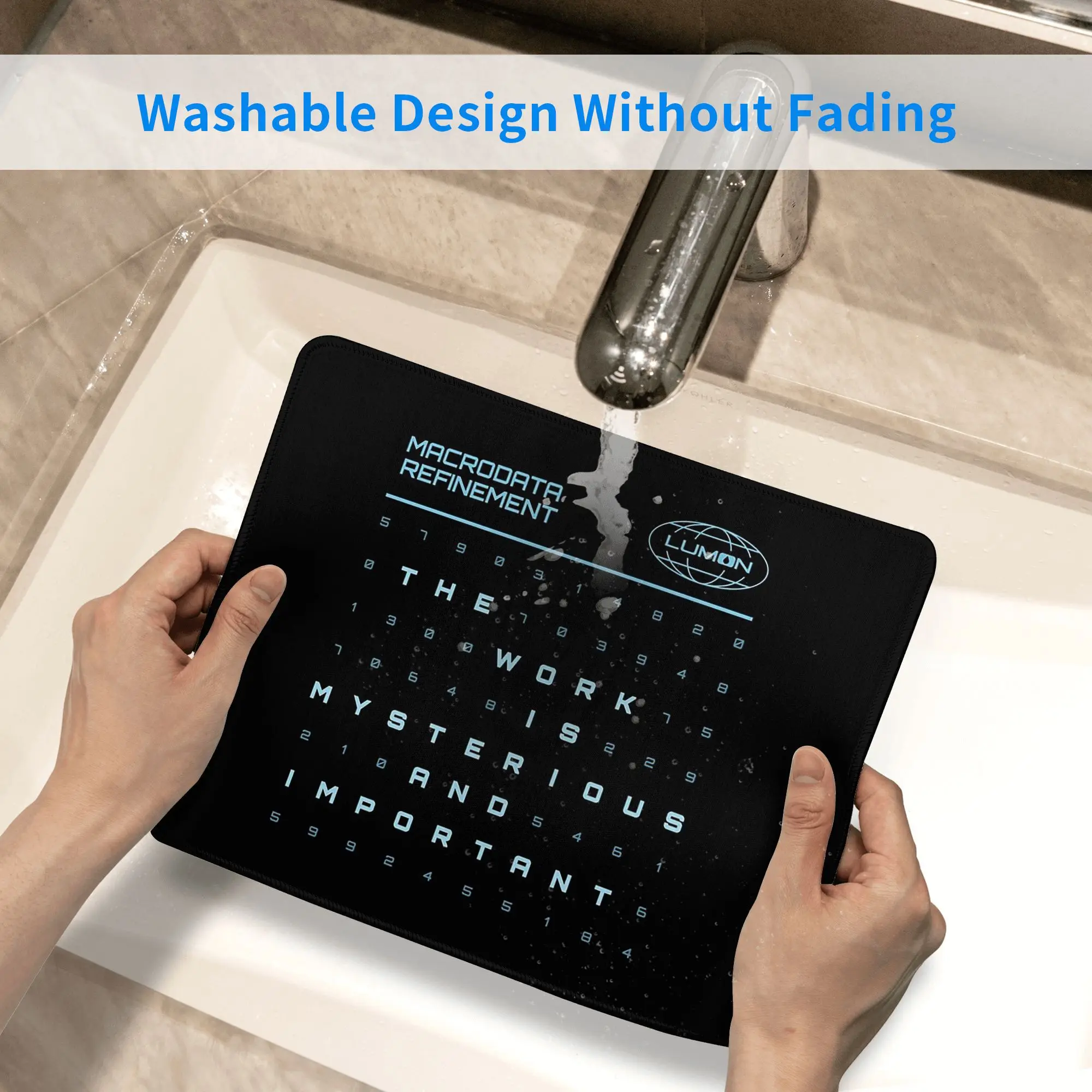 重要な Lumon Industries マウスパッドコンピュータキーボードマウスマットゲーマー PC ラップトップデスクマットオフィスアクセサリーテーブルマット