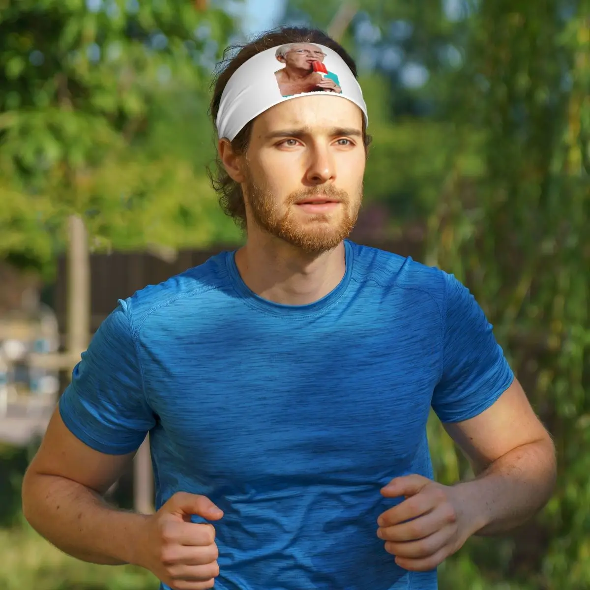 مخصص الجدة الجدة الآيس كريم تي شيرت العصابة للرجال النساء التجفيف السريع الرياضة العصابة رياضة اليوغا الجري