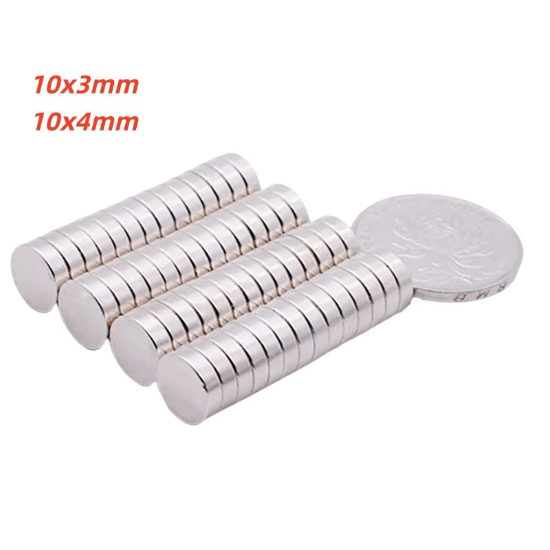 10x3 10x4 Round Powerful Magnets 10x3 10x4mm For Home Refrigerator,Office,DIY 10*3 10*4