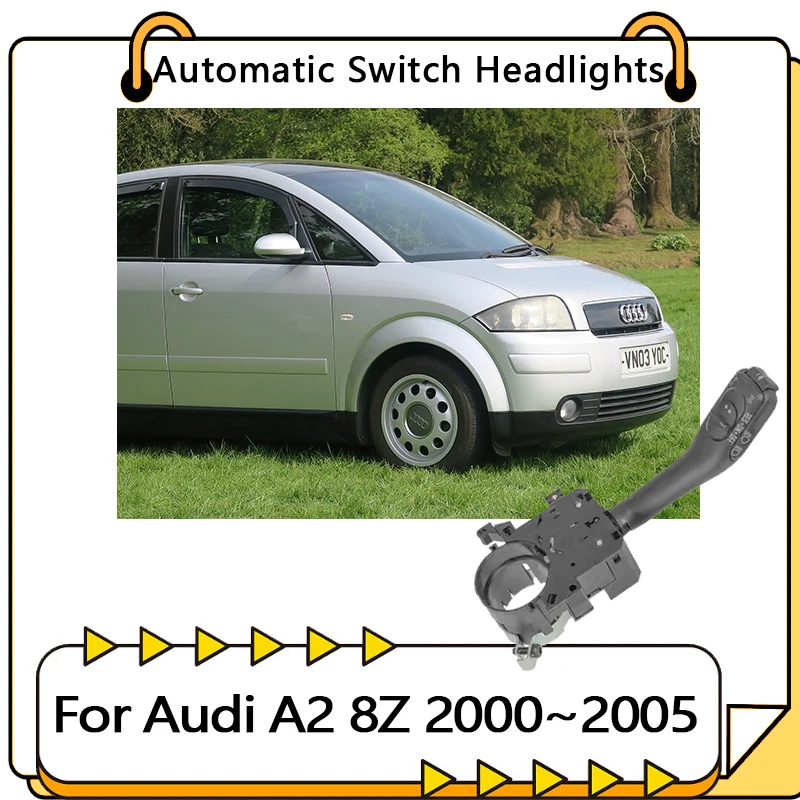 For Audi A2 8Z 2000 2001 2002 2003 2004 2005 Car Turn Switch Stalk Front Fog Head Light Indicator auto Adjustment Accessories